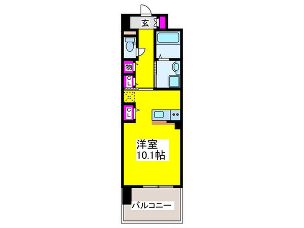 サニ－キャンプ今池の物件間取画像